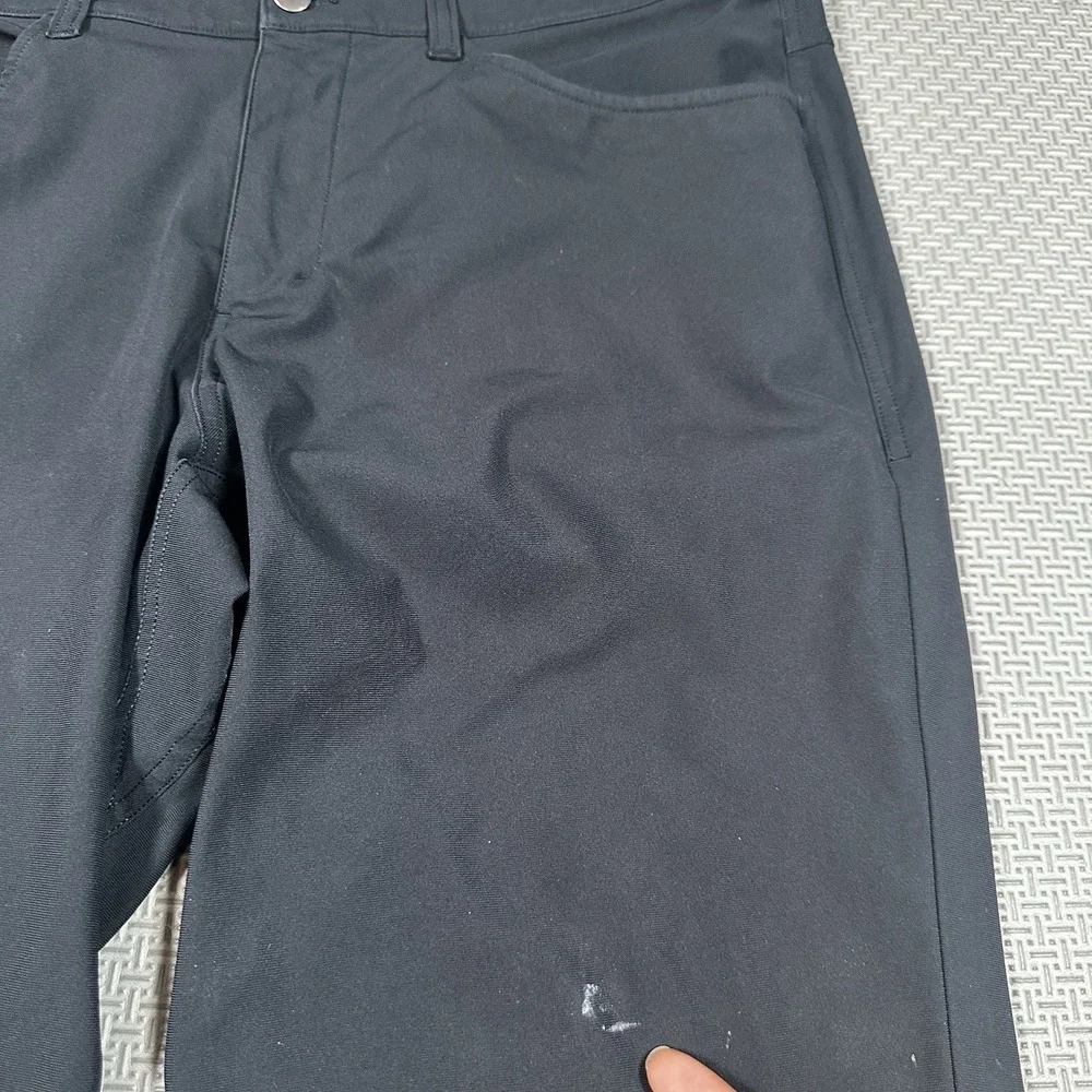 Lululemon Pants Mens 34x31 Navy Blue Performance Classic Fit ABC Warpstreme